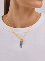 BaubleBar WEAR By Erin Andrews x BaubleBar Detroit Lions Cluster Charm - Detroit Lions - 
    NFL cluster charm
  
