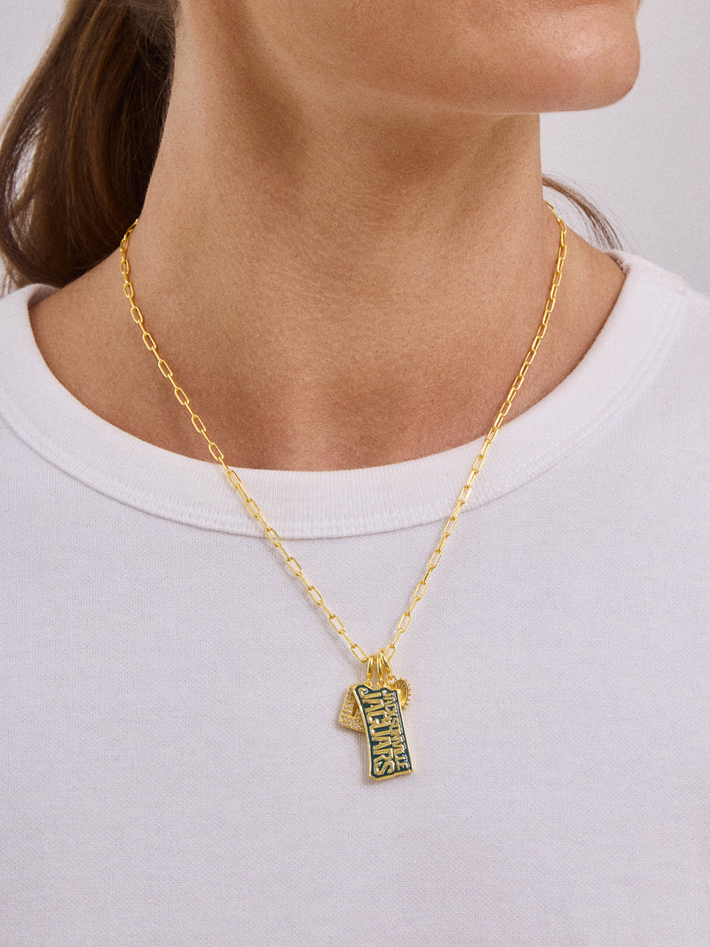 BaubleBar WEAR By Erin Andrews x BaubleBar Jacksonville Jaguars Cluster Charm - Jacksonville Jaguars - 
    NFL cluster charm
  
