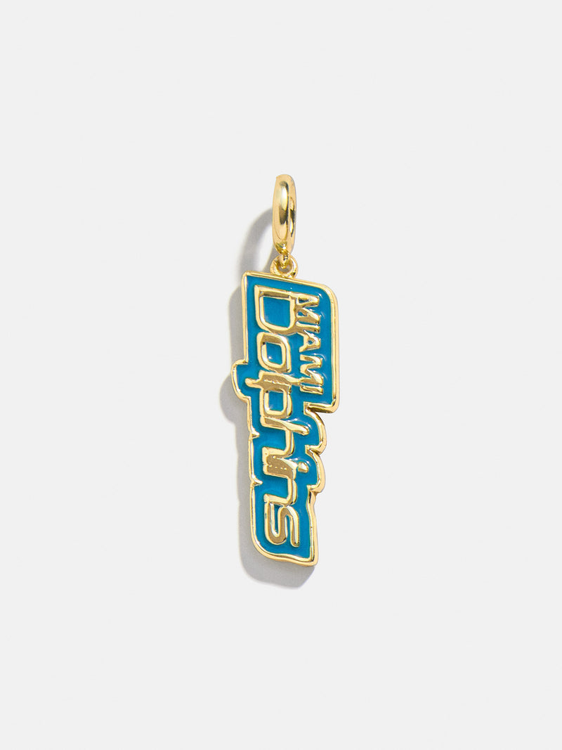 WEAR By Erin Andrews x BaubleBar Miami Dolphins Cluster Charm - Miami Dolphins