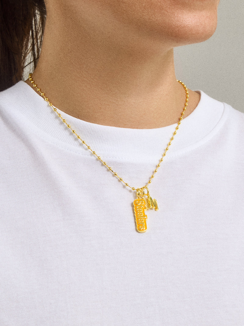 BaubleBar WEAR By Erin Andrews x BaubleBar Pittsburgh Steelers Cluster Charm - Pittsburgh Steelers - 
    NFL cluster charm
  
