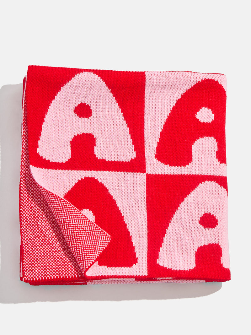 BaubleBar Bubble On Repeat Custom Blanket - Red/Pink - 
    Enjoy 20% off - This Week Only
  
