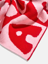 BaubleBar Bubble On Repeat Custom Blanket - Red/Pink - 
    Enjoy 20% off - This Week Only
  
