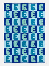 BaubleBar Bubble On Repeat Custom Blanket - Dark Blue/Light Blue - 
    Enjoy 20% off - This Week Only
  

