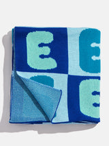 BaubleBar Bubble On Repeat Custom Blanket - Dark Blue/Light Blue - 
    Enjoy 20% off - This Week Only
  
