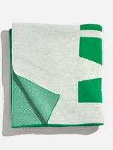 BaubleBar Down The Line Custom Blanket - Green/White - 
    Enjoy 20% off - This Week Only
  
