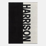 Down The Line Custom Blanket - Black/White