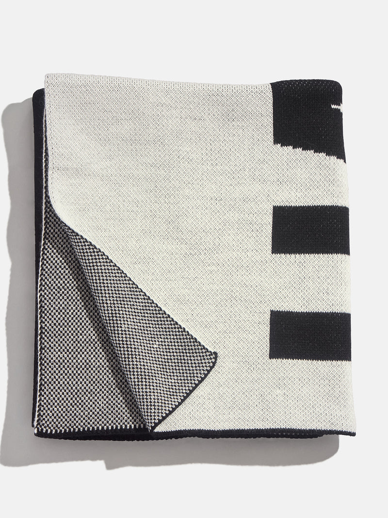BaubleBar Down The Line Custom Blanket - Black/White - 
    Enjoy 20% off - This Week Only
  
