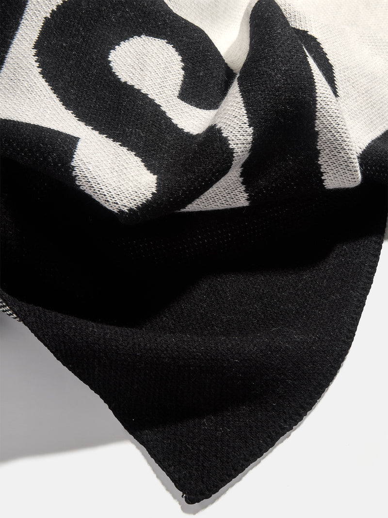 BaubleBar Down The Line Custom Blanket - Black/White - 
    Enjoy 20% off - This Week Only
  
