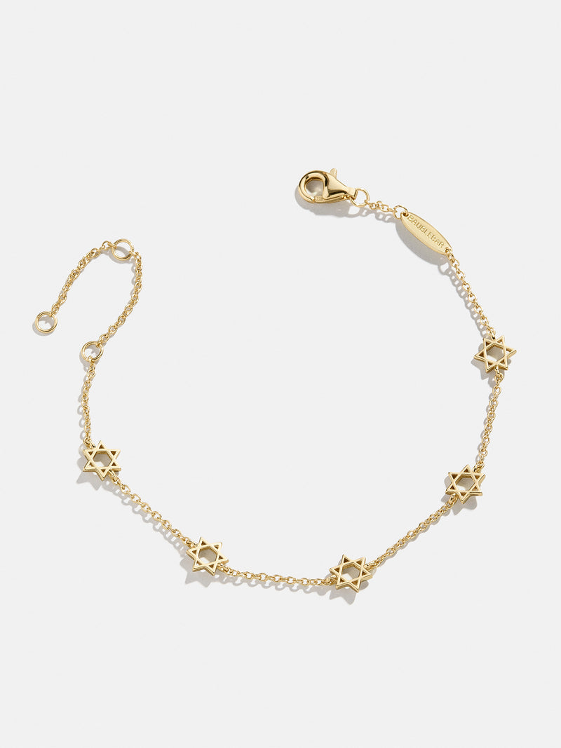 BaubleBar 18K Gold Star of David Bracelet - Star of David - 
    Enjoy 20% off - This Week Only
  
