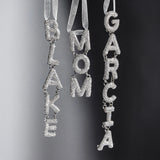 Love At Frost Sight Custom Ornament - Silver