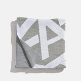 Ramble On Custom Blanket - Gray/White