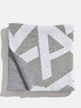 BaubleBar Ramble On Custom Blanket - Gray/White - 
    Enjoy 20% off - This Week Only
  
