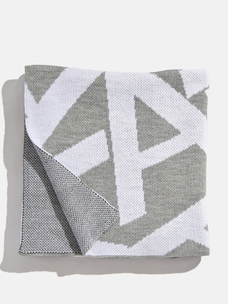 BaubleBar Ramble On Custom Blanket - Gray/White - 
    Enjoy 20% off - This Week Only
  
