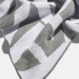 Ramble On Custom Blanket - Gray/White