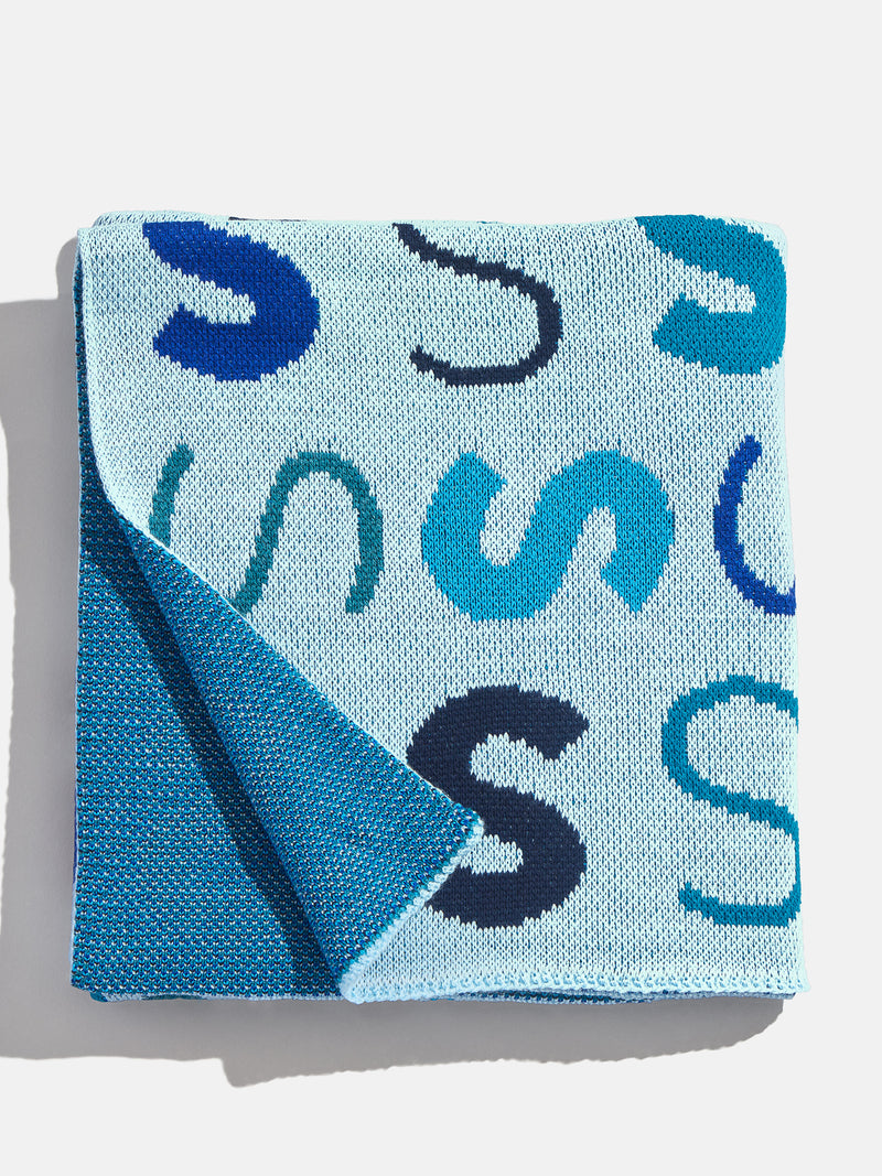 BaubleBar Upside Down & All Around Custom Blanket - Light Blue/Blue - 
    Enjoy 20% off - This Week Only
  

