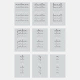 Script Ombre Name Custom Blanket - Beige/Brown