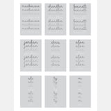 Script Ombre Name Custom Blanket - Beige/Multi