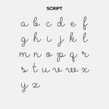 Script Ombre Name Custom Blanket - Beige/Multi