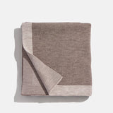 Spell It Out Custom Blanket - Light Brown/Dark Brown