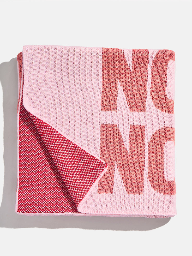 BaubleBar Ombre Name Custom Blanket - Red/Pink - 
    Custom, machine washable blanket in two sizes
  
