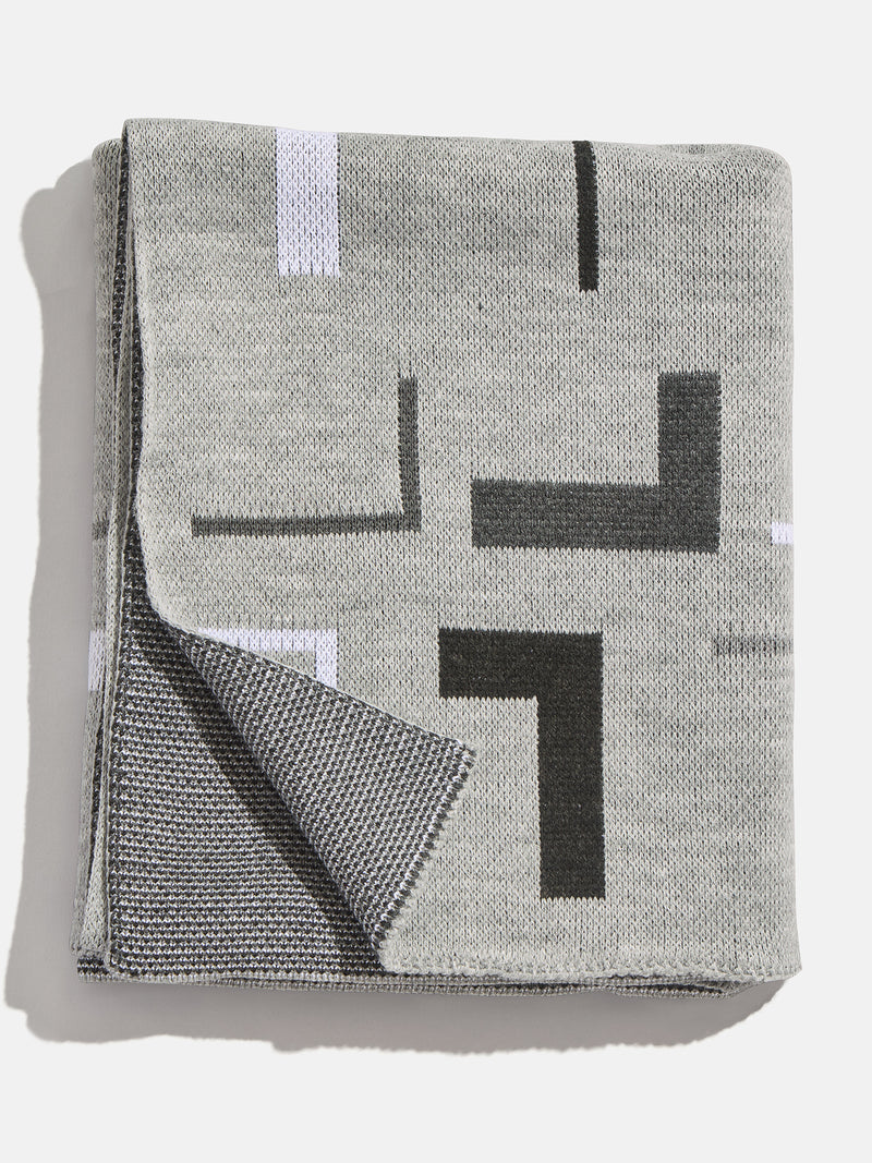 BaubleBar Upside Down & All Around Custom Blanket - Gray/Light Gray - 
    Enjoy 20% off - This Week Only
  
