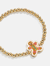 BaubleBar Gingerbread Kids Pisa Bracelet - Gingerbread Man - 
    Children's holiday bracelet 
  
