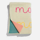 Script Ombre Name Custom Blanket - Beige/Multi