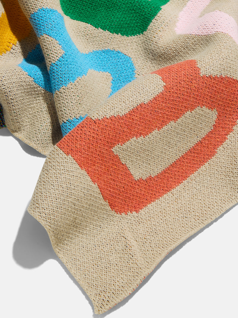 BaubleBar Get Wavy Custom Blanket - Beige/Multi - 
    Enjoy 20% off - This Week Only
  
