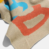 Get Wavy Custom Blanket - Beige/Multi