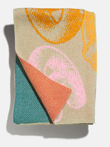 BaubleBar Retro Bubble Custom Initial Blanket - Beige/Multi - 
    Enjoy 20% off - This Week Only
  
