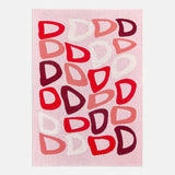 Get Wavy Custom Blanket - Light Pink/Red