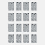 Bubble Initial Standout Custom Blanket - Beige/Multi