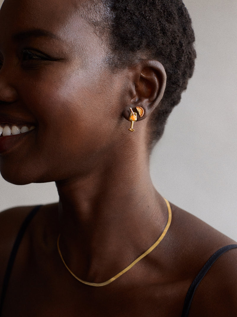 BaubleBar Spritz In My Step Earring Set - Aperol Spritz - 
    Enjoy 20% off - This Week Only
  
