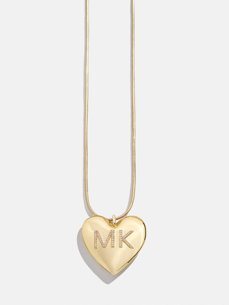 BaubleBar Millie Bubble Heart Custom Initial Necklace - Gold - 
    Enjoy 20% Off - 3 Days OnlyEnjoy 20% Off Sitewide - 3 Days Only
  
