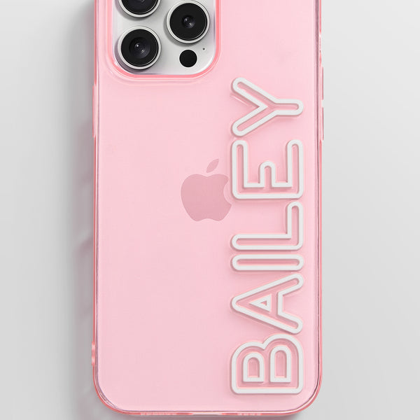 BaubleBar Fine Line Custom iPhone Case