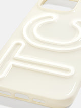 BaubleBar Fine Line Custom iPhone Case - White - 
    Custom Phone Case
  
