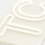 Fine Line Custom iPhone Case - White/White