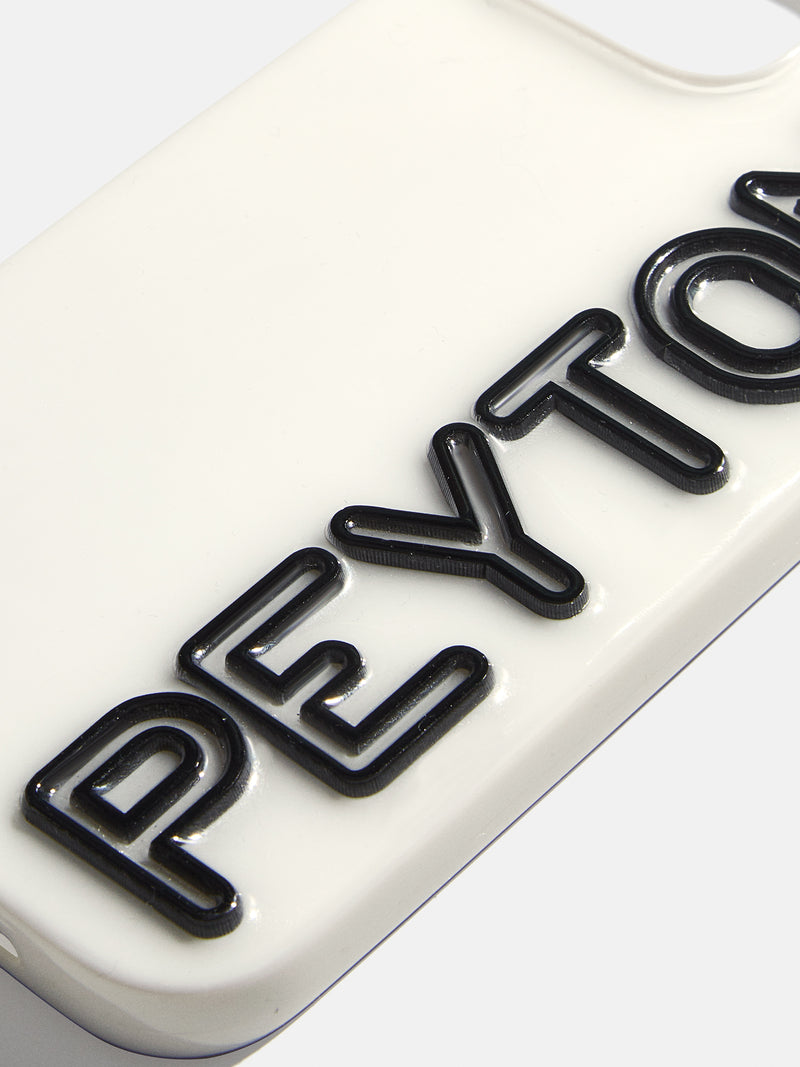 BaubleBar Fine Line Custom iPhone Case - White/Black - 
    Enjoy 20% off - This Week Only
  
