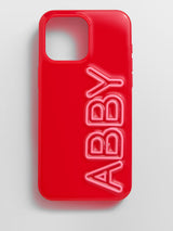 BaubleBar Fine Line Custom iPhone Case - Red/Pink - 
    Custom Phone Case
  

