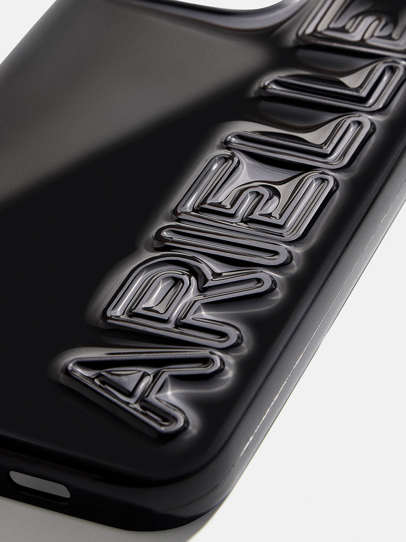 Fine Line Custom iPhone Case - Black/Black – Made with Love: 15% Off ...