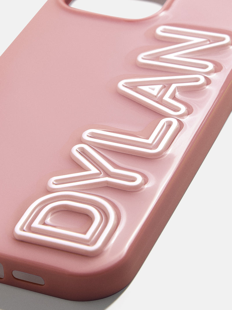 BaubleBar Fine Line Custom iPhone Case - Mauve/White - 
    Enjoy 20% off - This Week Only
  
