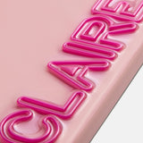 Fine Line Custom iPhone Case - Dusty Rose/Magenta