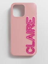 BaubleBar Fine Line Custom iPhone Case - Dusty Rose/Magenta - 
    Custom Phone Case
  
