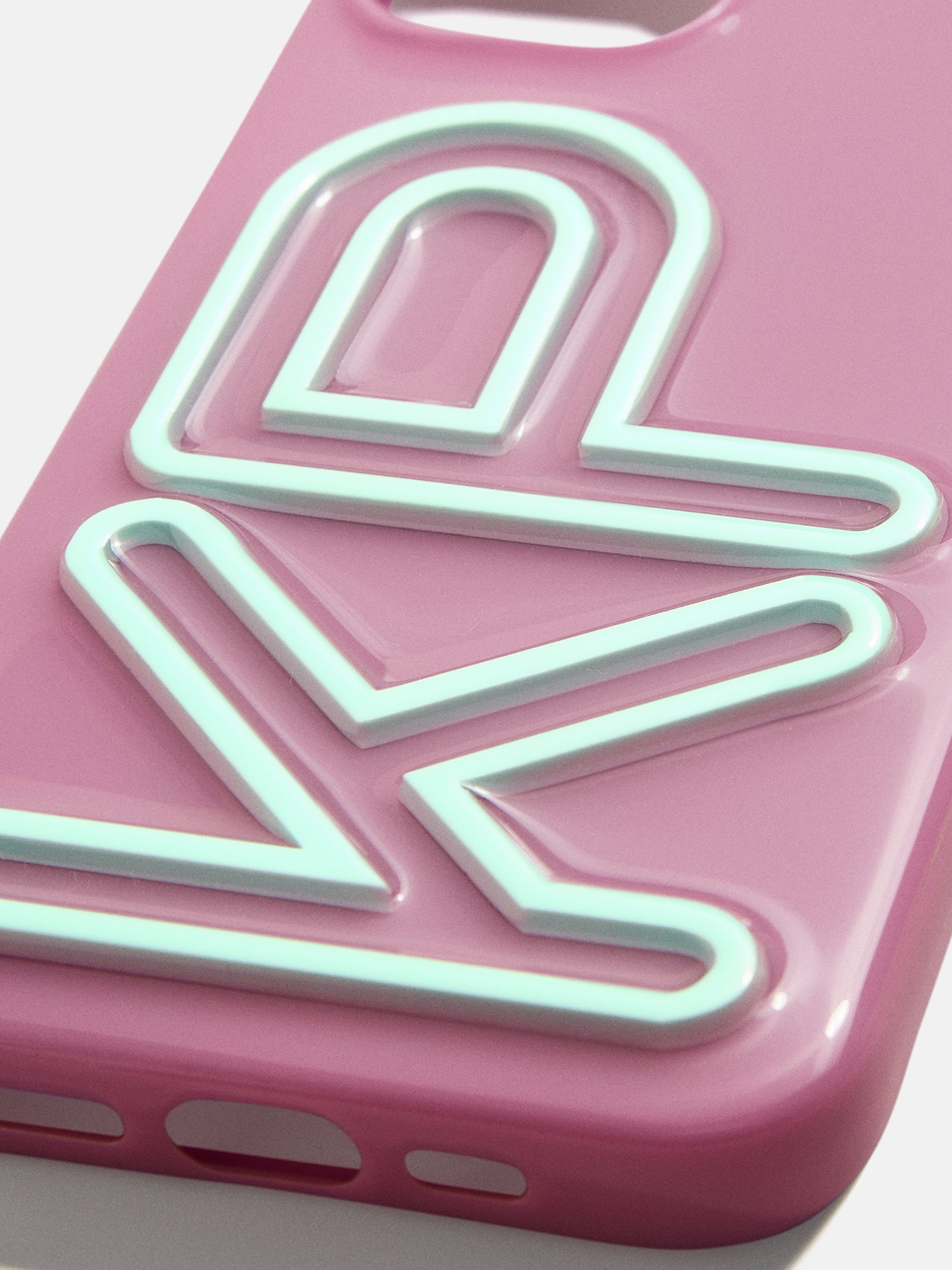 Fine Line Custom iPhone Case - Mauve/Mint Green – Custom Phone Case ...