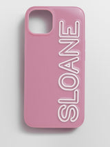 BaubleBar Fine Line Custom iPhone Case - Mauve/White - 
    Ends Friday: Enjoy 20% Off 
  

