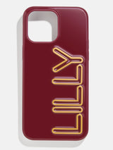 BaubleBar Fine Line Custom iPhone Case - Dark Red/Rose - 
    Enjoy 20% off - This Week Only
  
