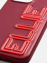 BaubleBar Fine Line Custom iPhone Case - Dark Red/Bright Red - 
    Custom Phone Case
  
