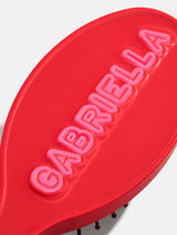 BaubleBar Fine Line Mini Custom Hair Brush - Red/Pink - 
    Customizable hair brush
  
