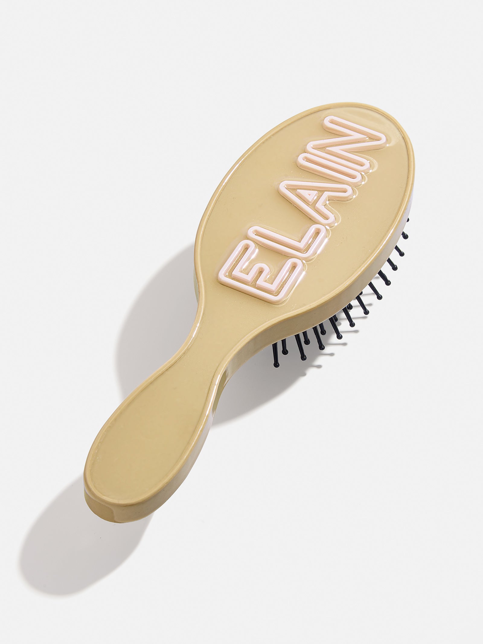 Fine Line Mini Custom Hair Brush - Beige/Light Pink