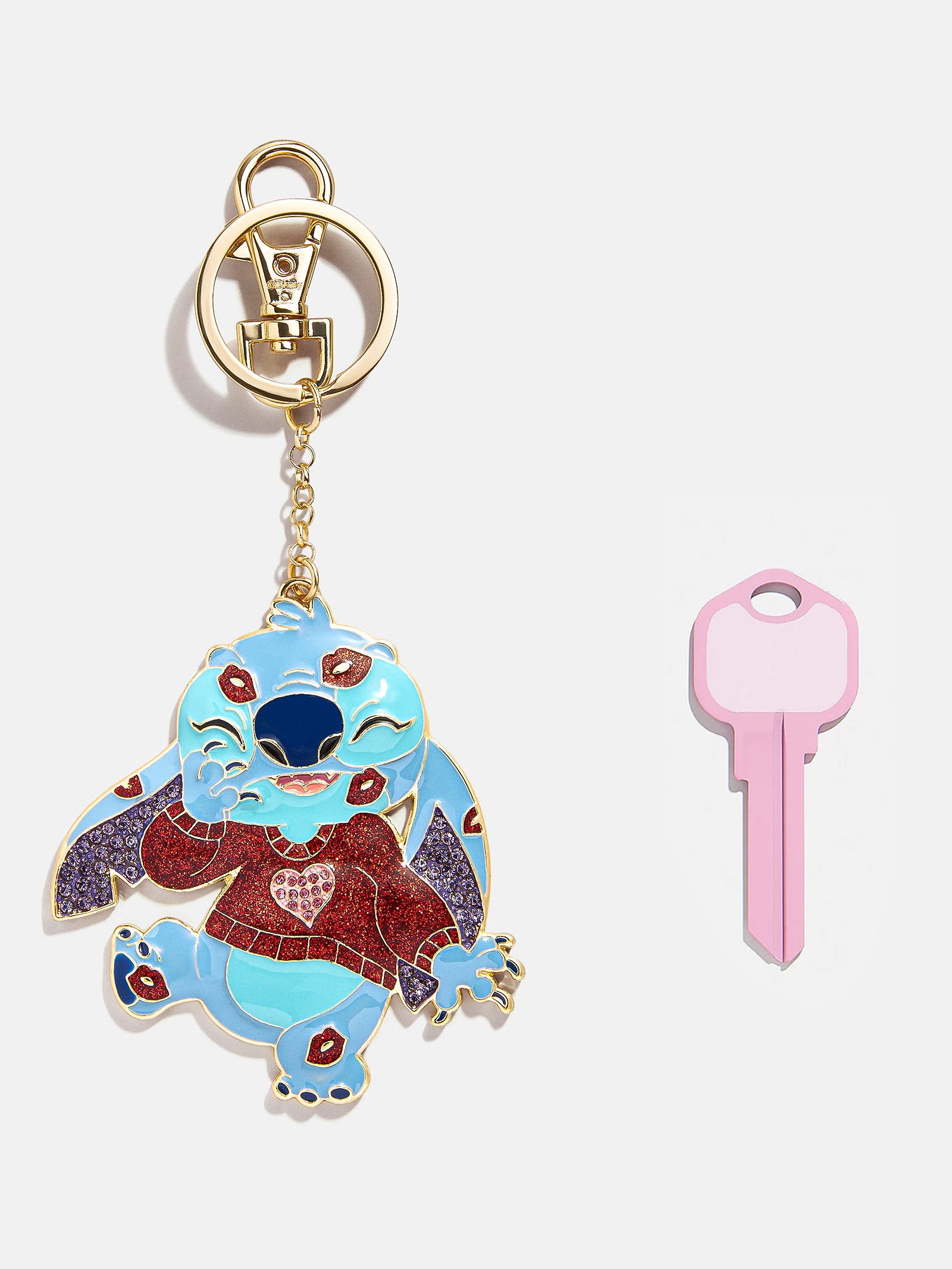 Disney Stitch Love 2D Bag Charm - Stitch Love Bag Charm